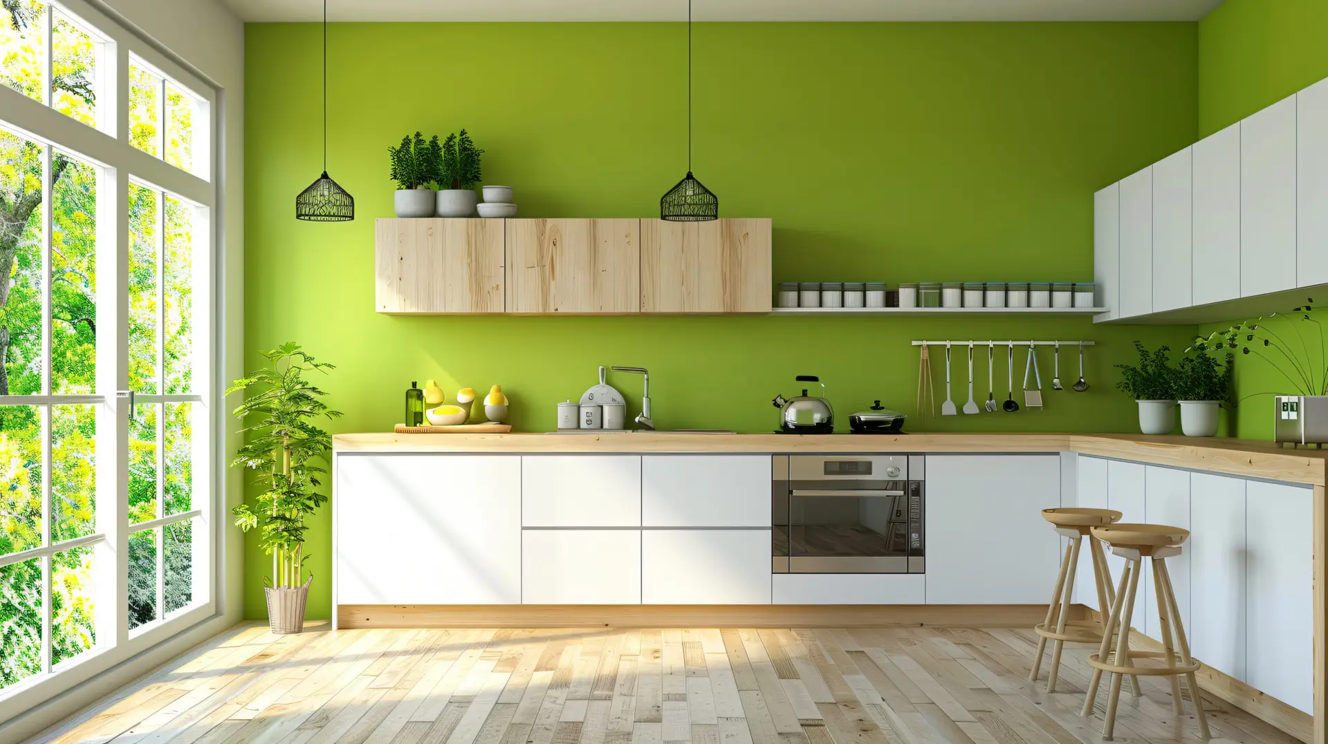 Green Kitchen Paint Colors
