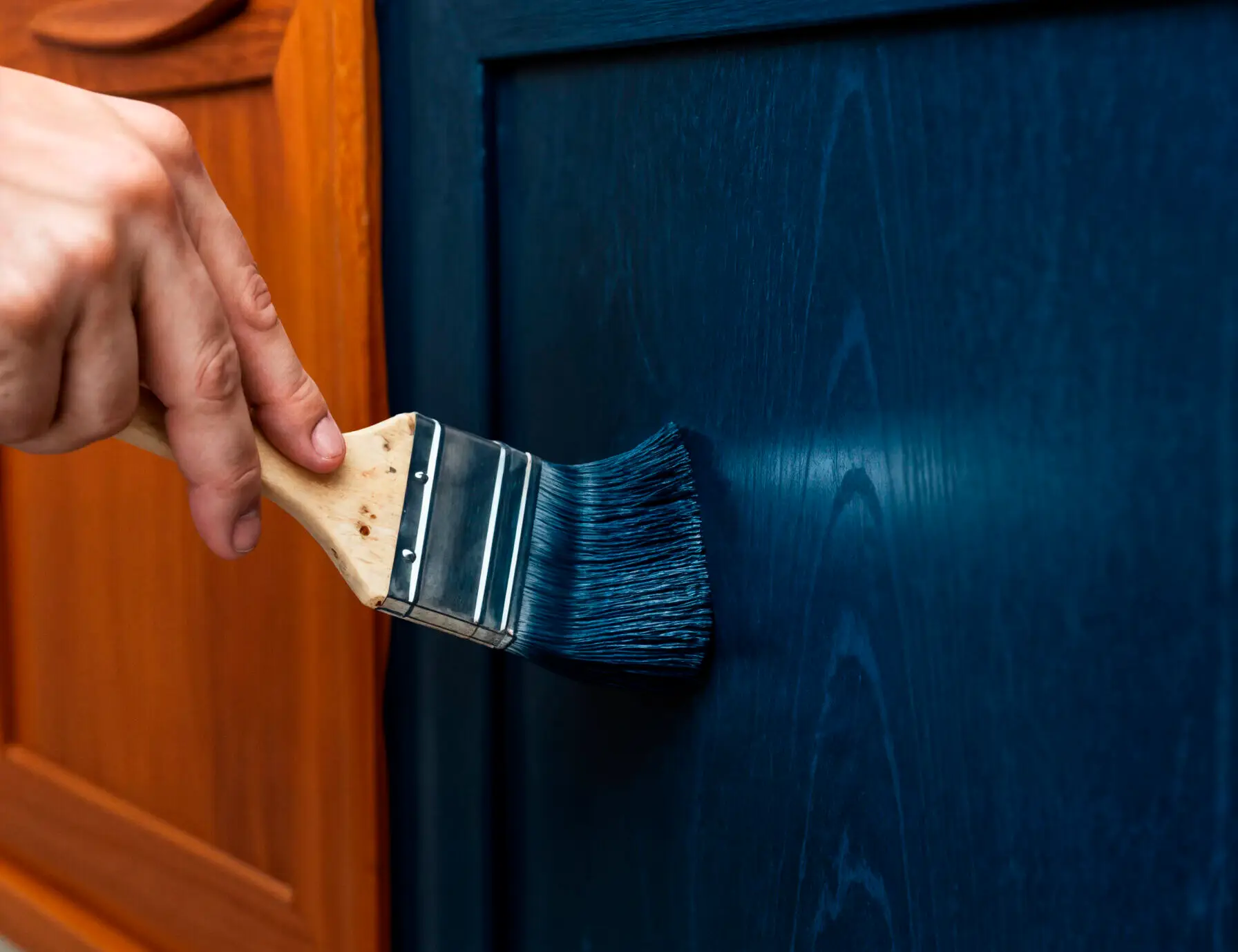 Can You Paint Wood Veneer Cabinets
